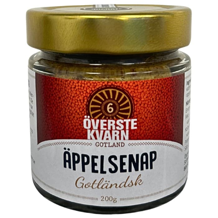 Överstekvarn Äppelsenap 200g från Överstekvarn – köp hos Delitea