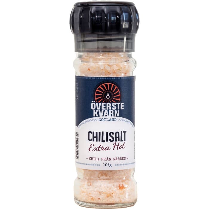 Överstekvarn Chilisalt Extra Hot 105g – från Överstekvarn – 59 kr – hos Delitea