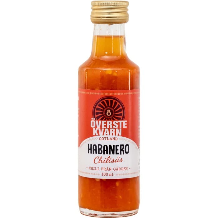 Överstekvarn Chilisås Habanero 100ml – från Överstekvarn – 90 kr – hos Delitea