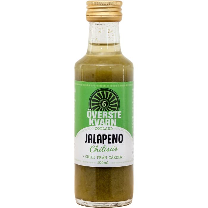 Överstekvarn Chilisås Jalapeno 100ml – från Överstekvarn – 95 kr – hos Delitea