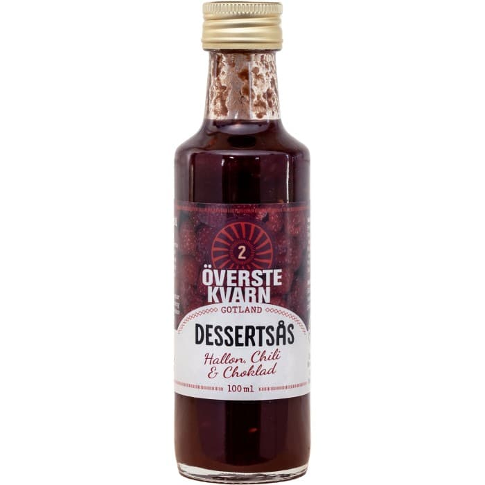 Överstekvarn Dessertsås Hallon, Chili & Choklad 100ml