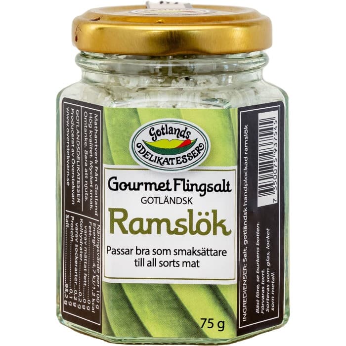 Gotlands Delikatesser Ramslökssalt 75g