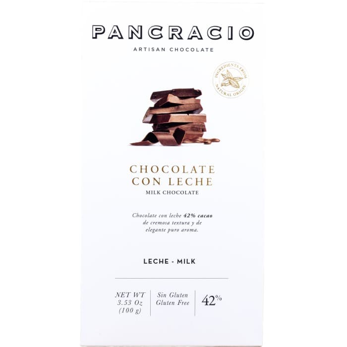 Pancracio Mjölkchoklad 42% 100g – från Pancracio – 55 kr – hos Delitea