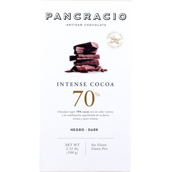 Pancracio Mörk Choklad 70% 100g – från Pancracio – 52 kr – hos Delitea