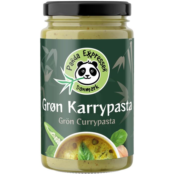 Panda Expressen Grön Currypasta 110g – från Panda Expressen Danmark – 19 kr – hos Delitea