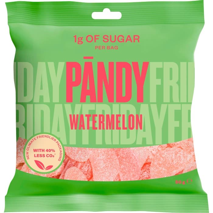 Pändy Candy Watermelon 50g – från PÄNDY – 19 kr – hos Delitea