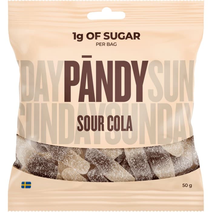 Pändy Candy Sour Cola 50g – från PÄNDY – 18 kr – hos Delitea