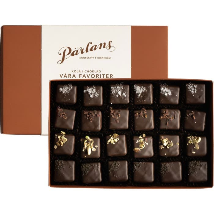 Pärlans Konfektyr Kola Våra Favoriter 24 bitar