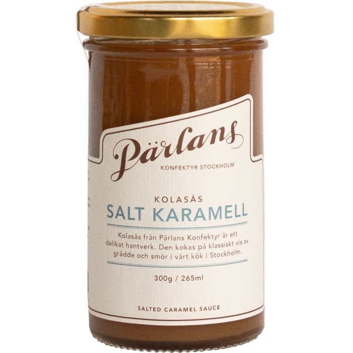 Pärlans Konfektyr Kolasås Salt Karamell 300g