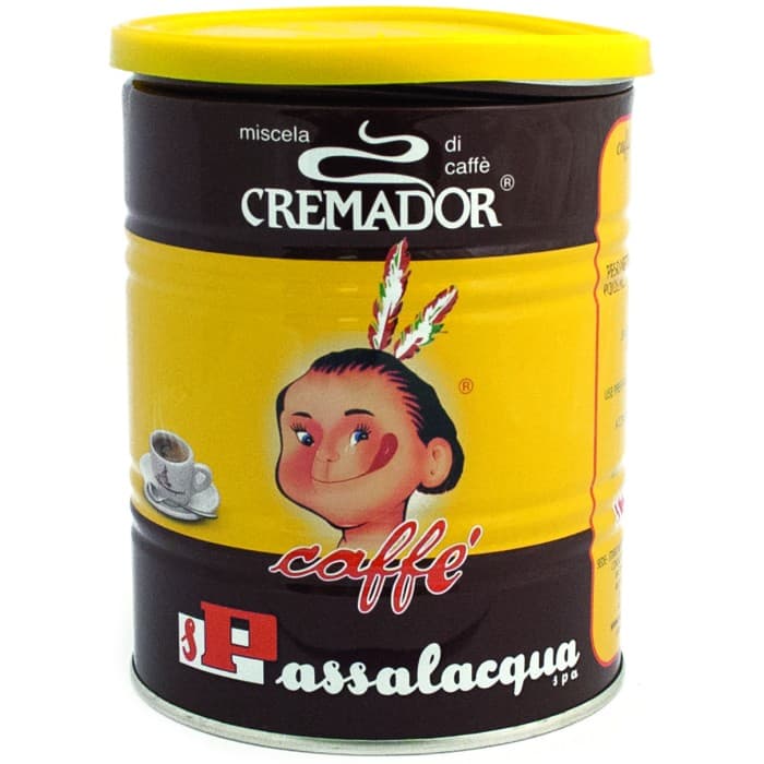 Passalacqua Kaffe Cremador Malet Plåtburk 250g
