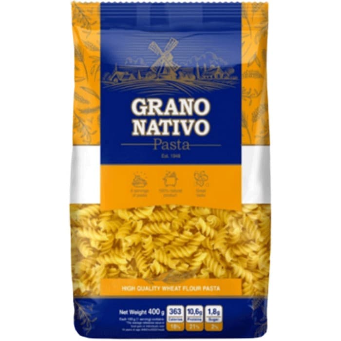 Grano Nativo Pasta Fusilli 400g – från Grano Nativo – 10 kr – hos Delitea