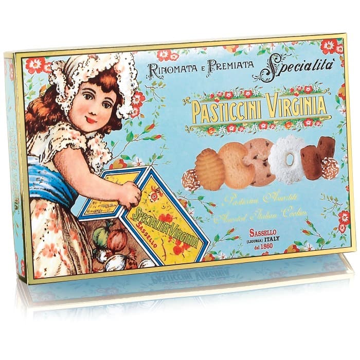 Pasticcini Virginia Mixade Italienska Kakor 200g – från Amaretti Virginia – 279 kr – hos Delitea