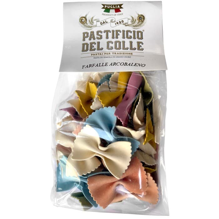 Pastificio del Colle Farfalle Arcobaleno 250g – från Pastificio del Colle – 55 kr – hos Delitea