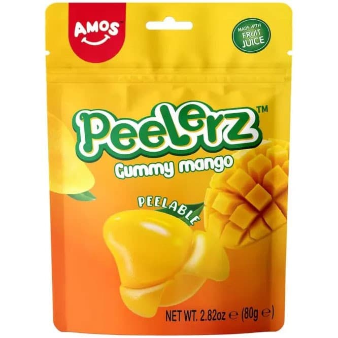 Peelerz Peelable Gummy Mango 80g – från Peelerz – 25 kr – hos Delitea