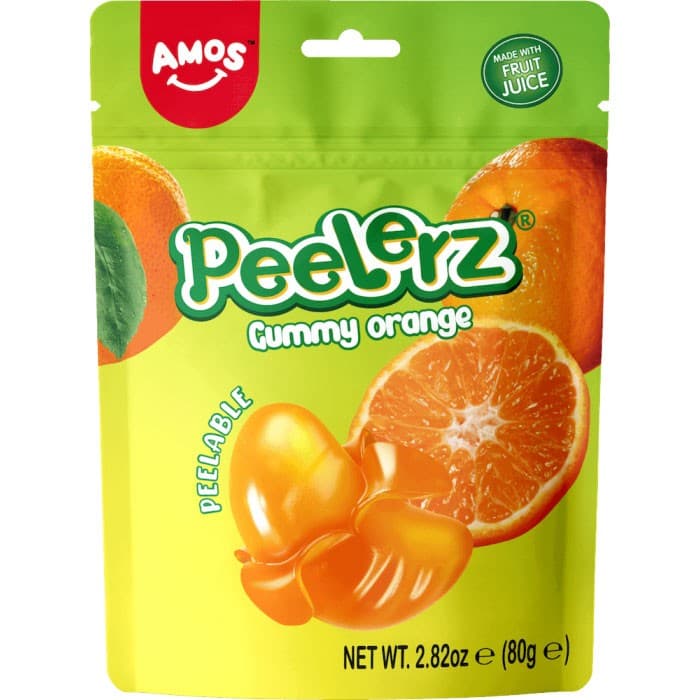 Peelerz Peelable Gummy Orange 80g – från Peelerz – 25 kr – hos Delitea