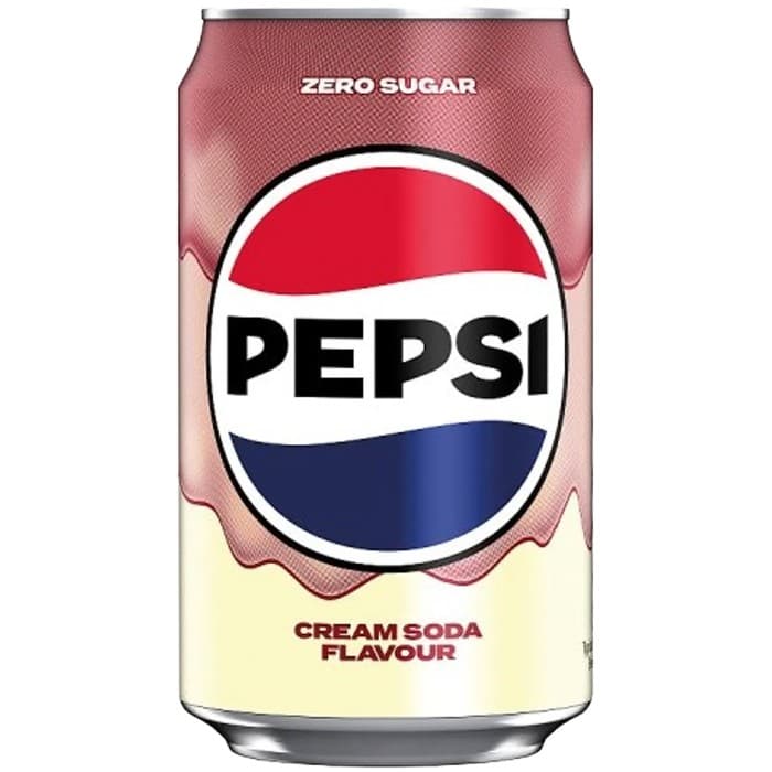 Pepsi Cream Soda Zero 33cl – från Pepsi – 22 kr – hos Delitea