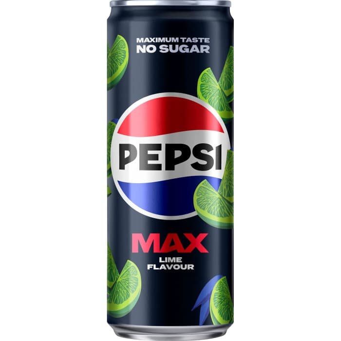 Pepsi Max Lime Burk 33cl från Pepsi – köp hos Delitea