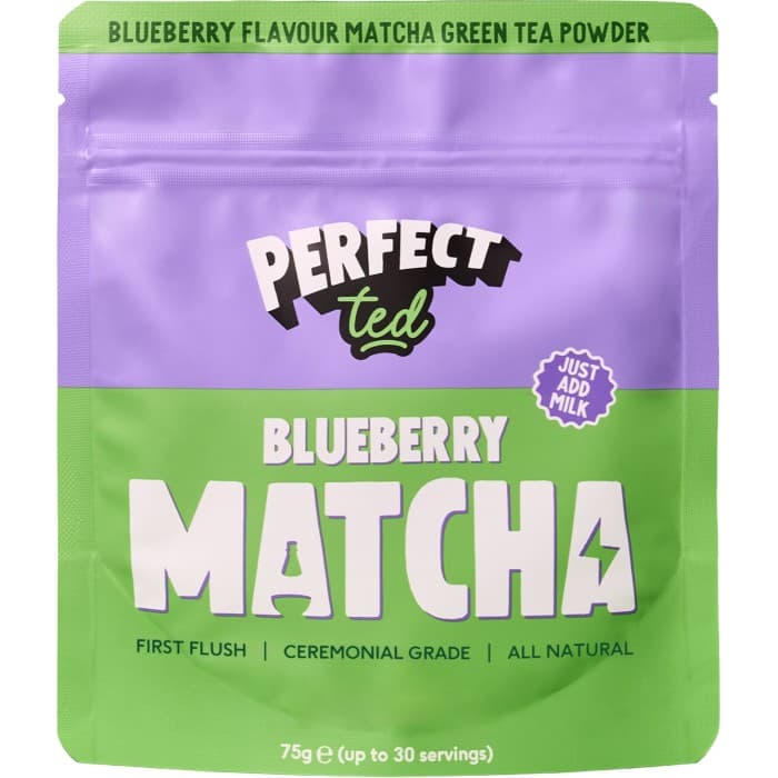 PerfectTed Blueberry Matcha Pouch 75g