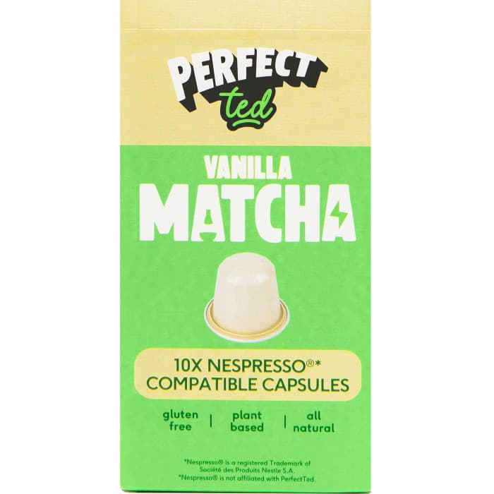 PerfectTed Vanilla Matcha Pod 10-pack