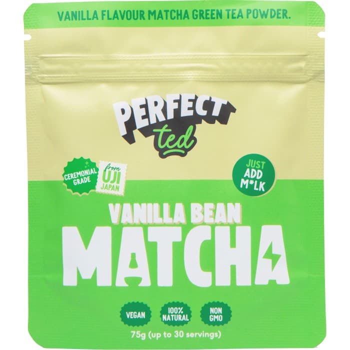 PerfectTed Vanilla Matcha Pouch 75g