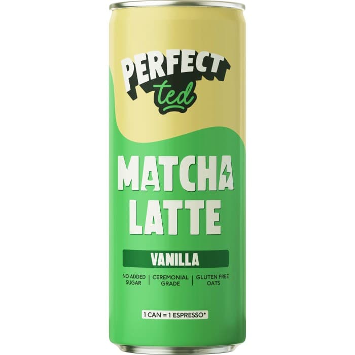 PerfectTed Vanilla Oat Matcha Latte 250ml