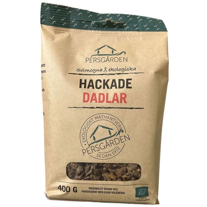 Persgården Eko Hackade Dadlar 400g – från Persgården – 65 kr – hos Delitea