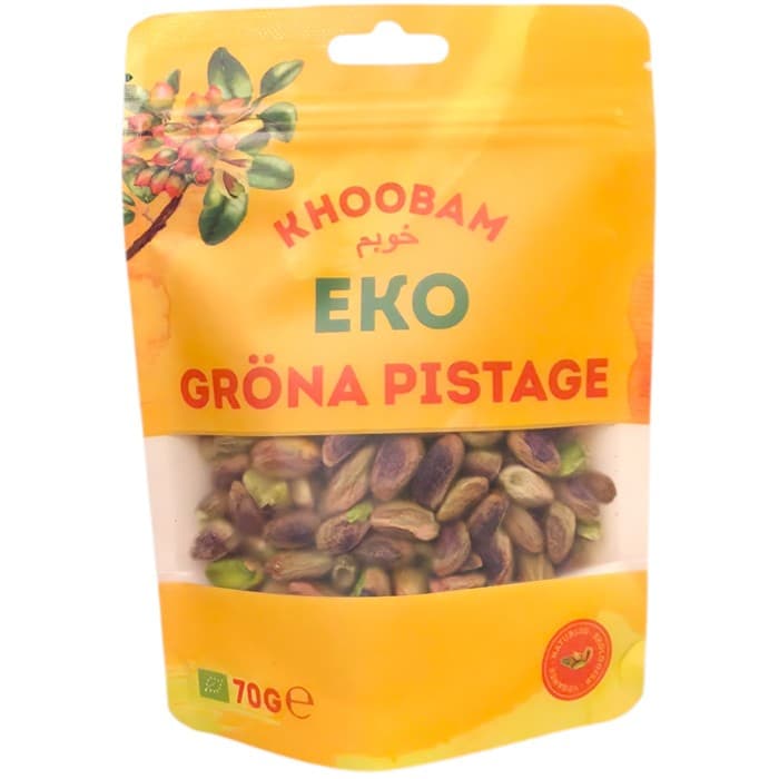 Persiskt Gröna Pistagenötter 70g från Persiskt – köp hos Delitea
