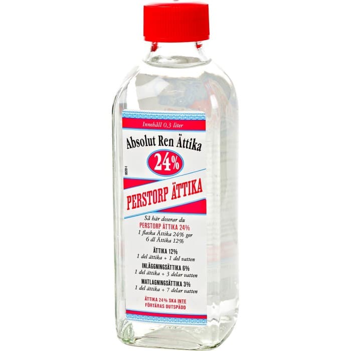 Perstorp Ättika 24% 300ml – från Perstorp – 18 kr – hos Delitea