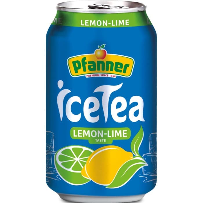 Pfanner Lemon Lime Icetea Iste Burk 33cl – från Pfanner – 12 kr – hos Delitea