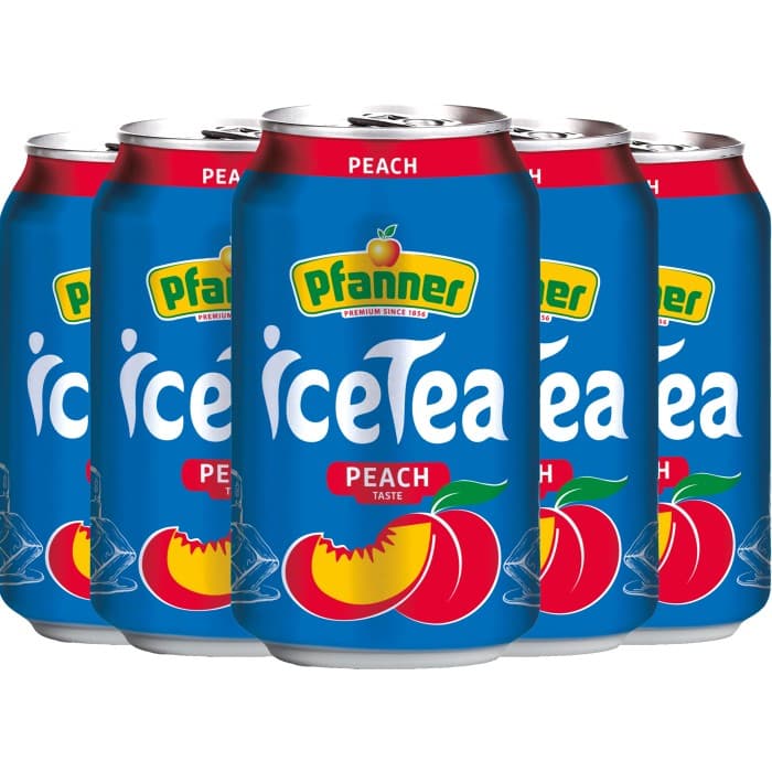 Pfanner Peach Icetea Iste Burk 24x33cl – från Pfanner – 285 kr – hos Delitea