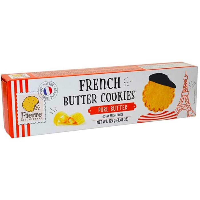 Pierre Biscuiterie Pure Butter Shortbread 125g – från Pierre Biscuiterie – 39 kr – hos Delitea