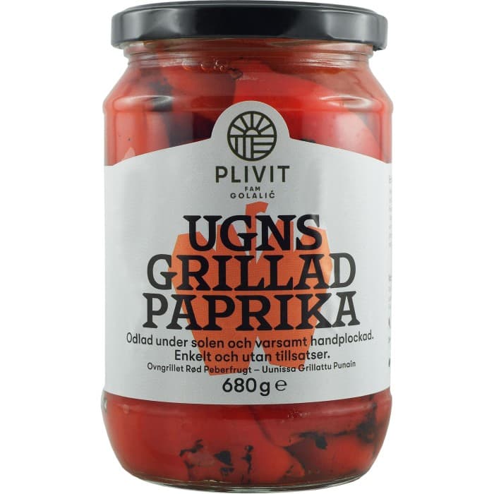 Plivit Ugnsgrillad Paprika 680g från Plivit – köp hos Delitea