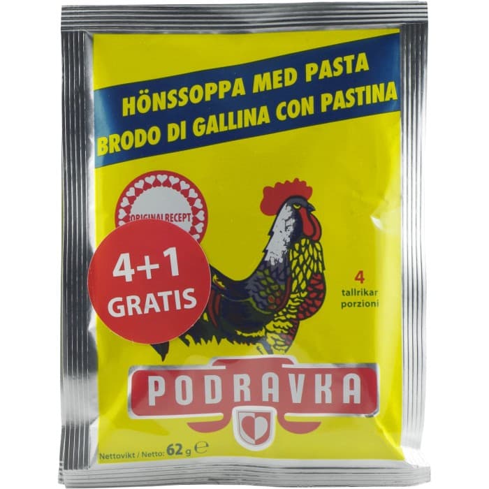 Podravka Hönssoppa med Pasta 310g – från Podravka – 38 kr – hos Delitea