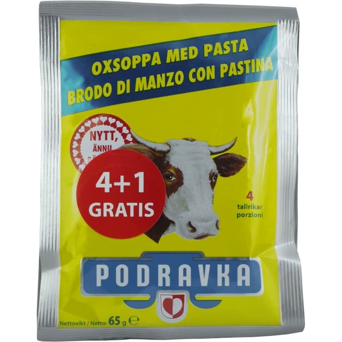Podravka Oxsoppa med Pasta 325g – från Podravka – 39 kr – hos Delitea