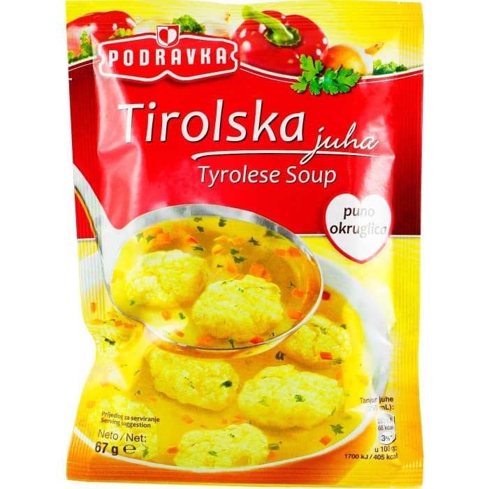Podravka Tyrolsk Soppa 67g – från Podravka – 19 kr – hos Delitea