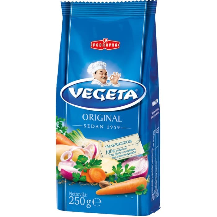 Podravka Vegeta Allkrydda Påse 250g – från Podravka – 32 kr – hos Delitea