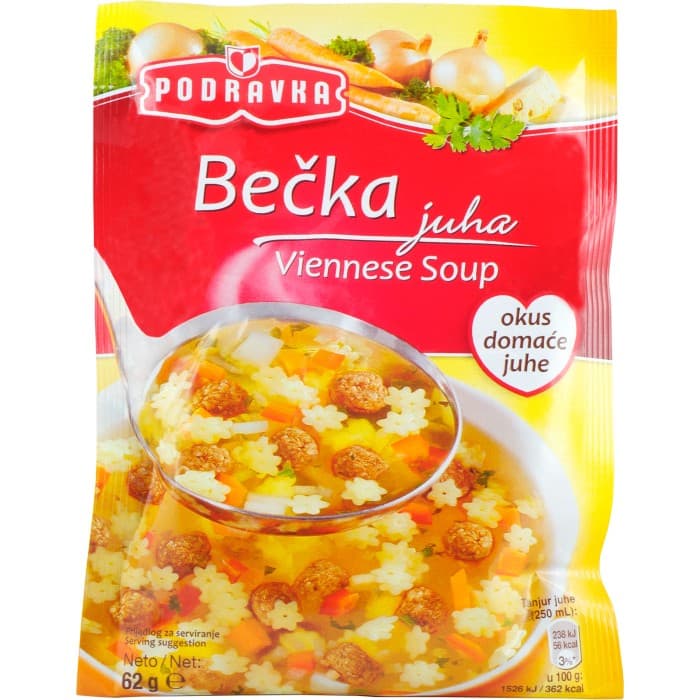 Podravka Viennese Soup 62g – från Podravka – 18 kr – hos Delitea