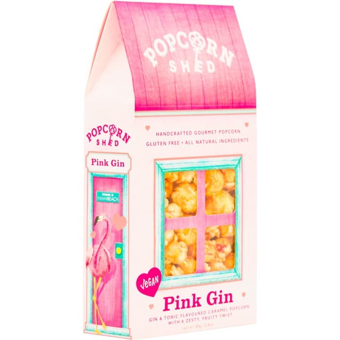 Popcorn Shed Popcorn Pink Gin 80g – från Popcorn Shed – 59 kr – hos Delitea