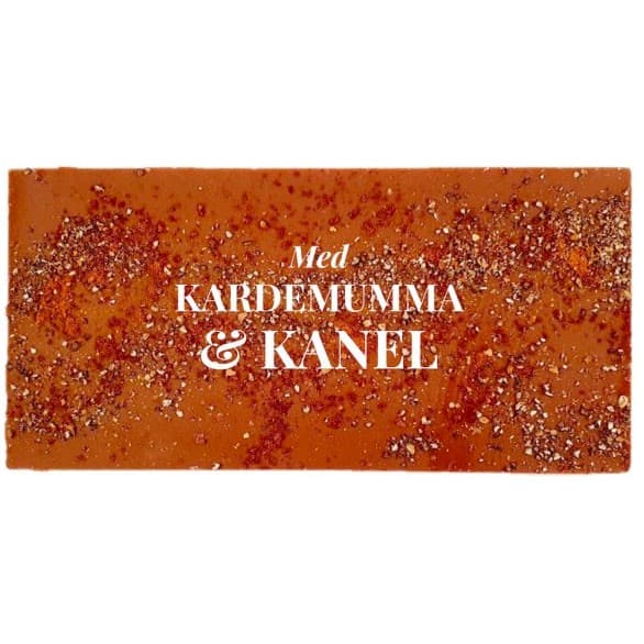 Pralinhuset 40% Mjölkchoklad Kardemumma & Kanel 100g – från Pralinhuset – 79 kr – hos Delitea