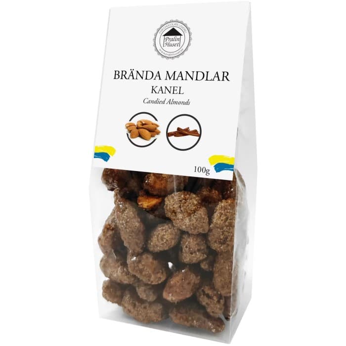 Pralinhuset Brända Mandlar Kanel 100g