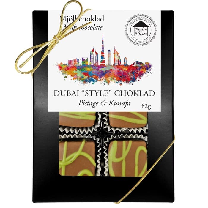 Pralinhuset Dubai ’Style’ Praliner Pistage & Kunafa 6-bitar från Pralinhuset – köp hos Delitea