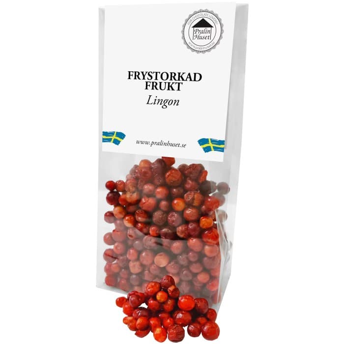 Pralinhuset Frystorkade Lingon 15g