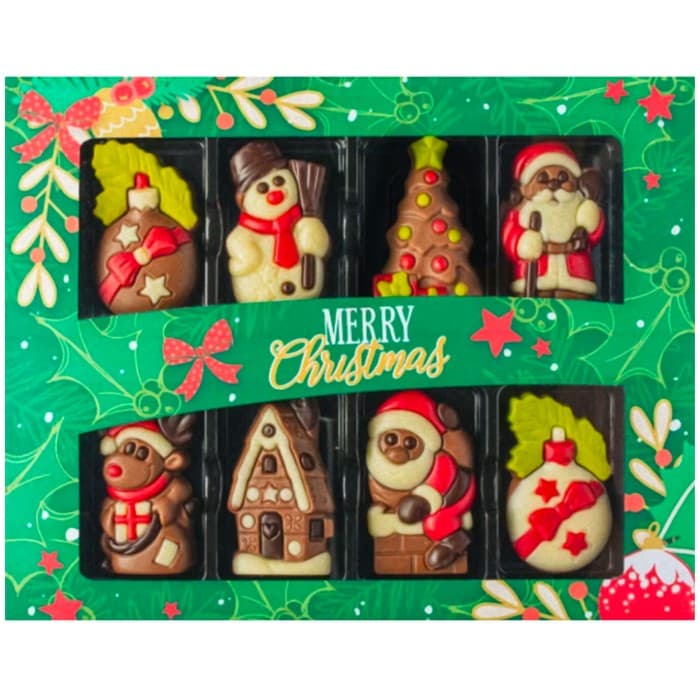 Pralinhuset Julgåva Merry Christmas 80g – från Pralinhuset – 129 kr – hos Delitea
