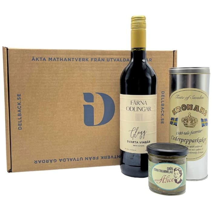Presentlåda Lilla Julgåvan – 295 kr – hos Delitea