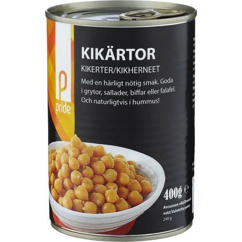 Pride Kikärtor 400g från Pride – köp hos Delitea
