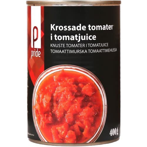 Pride Krossade Tomater 400g från Pride – köp hos Delitea