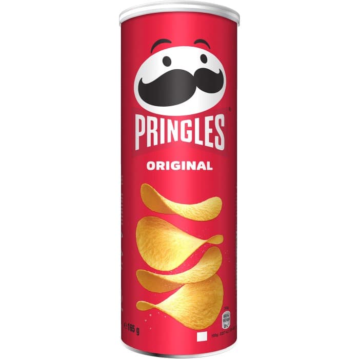 Pringles Chips Original 165g – från Pringles – 37 kr – hos Delitea
