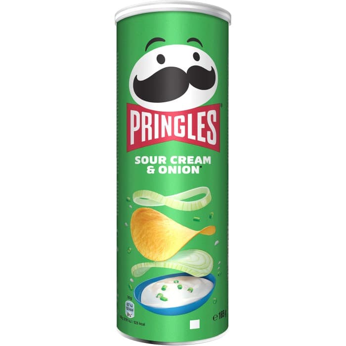 Pringles Chips Sour Cream & Onion 165g – från Pringles – 37 kr – hos Delitea