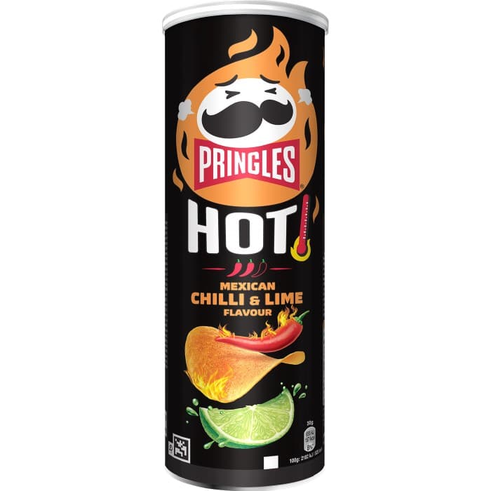 Pringles Hot Mexican Chili & Lime 160g från Pringles – köp hos Delitea