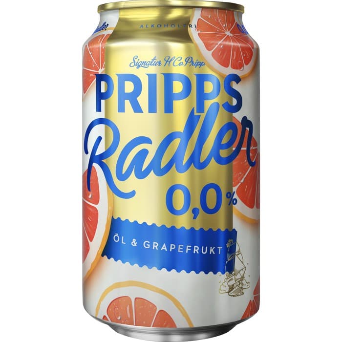 Pripps Radler Grapefrukt 0,0% 33cl